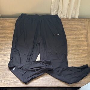 YoungLA Black Joggers
